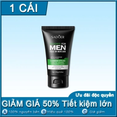 Mua 2 tặng 1 Sữa rửa mặt nam giới làm sạch sâu, làm trắng, kiểm soát dầu - Giá 59.800₫ 9 Mua 2 tặng 1 Sữa rửa mặt nam giới làm sạch sâu, làm trắng, kiểm soát dầu - Giá 59.800₫ 9