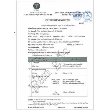 Mua 2 tặng 1 Viên uống trắng da Plar's Glutathione 30 viên - Sáng da, phục hồi, 320k