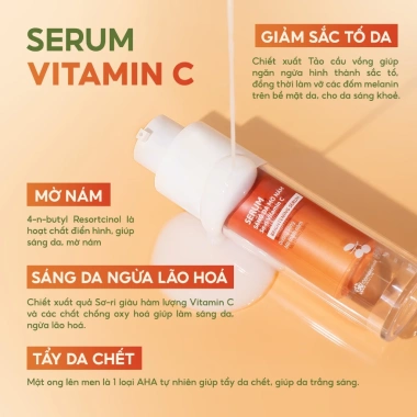 Mua 2 Tặng 2 Bộ Đôi Kem Dưỡng Vitamin C Sáng Da Mờ Thâm Nám Tàn Nhang 940k 3