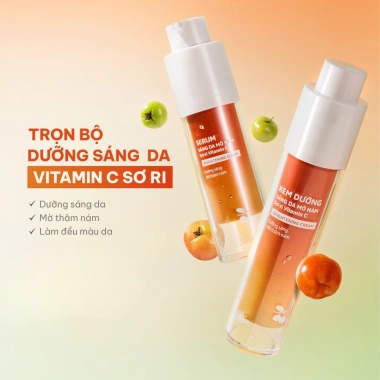 Mua 2 Tặng 2 Bộ Đôi Kem Dưỡng Vitamin C Sáng Da Mờ Thâm Nám Tàn Nhang 940k 6