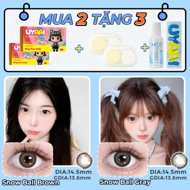 Mua 2 tặng 3 kính áp tròng MCK1 Mystic Eyes 0‑6 độ (14.0‑14.5) + khay & nước ngâm 60ml - 120.000₫ 7