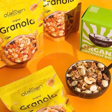 Mua 2 Tặng Bát XK - Granola Olaben 400g Ngũ Cốc Siêu Hạt Dinh Dưỡng Giảm Cân 3 Mua 2 Tặng Bát XK - Granola Olaben 400g Ngũ Cốc Siêu Hạt Dinh Dưỡng Giảm Cân 3