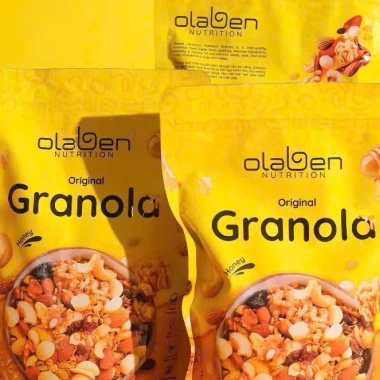 Mua 2 Tặng Bát XK - Granola Olaben 400g Ngũ Cốc Siêu Hạt Dinh Dưỡng Giảm Cân