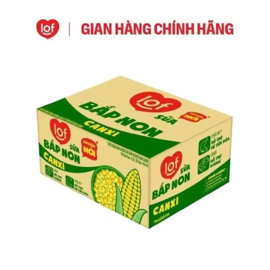 Mua 2T Tặng Bàn Chải Sữa Bắp Non Dinh Dưỡng LOF 24 Hộp 180ml Giá 205k