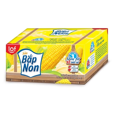 Mua 2T Tặng Bàn Chải Sữa Bắp Non Dinh Dưỡng LOF 24 Hộp 180ml Giá 205k