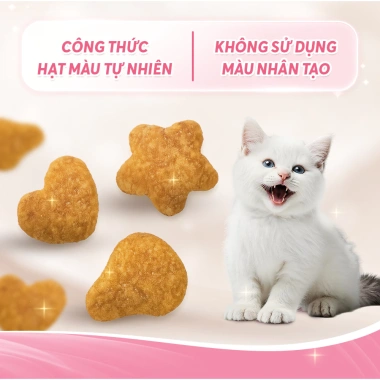 Mua 3 gói tặng túi chần bông – SmartHeart Cat hạt mèo con vị gà cá trứng sữa 1,1kg giá 135k 6