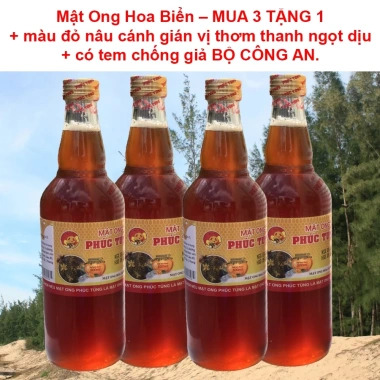 Mua 3 tặng 1 Mật Ong Rừng Phúc Tùng Vàng Óng - Bảo hành 2 năm, ISO 22.000, Giá 270.000đ