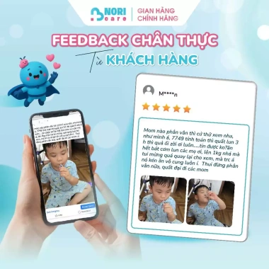 Mua 3 tặng 1 Men vi sinh Norita - Hỗ trợ trẻ ăn ngon, giảm táo bón, cân bằng tiêu hoá, chỉ 810.000₫