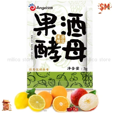 Mua 3 Tặng 2 Men Rượu Hoa Quả 15kg - Men ủ Nho, Cam, Táo, Dâu - Giá 100.000đ 6