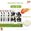 Mua 3 Tặng 2 Men Rượu Hoa Quả 15kg - Men ủ Nho, Cam, Táo, Dâu - Giá 100.000đ 8
