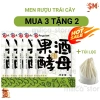 Mua 3 Tặng 2 Men Rượu Hoa Quả 15kg - Men ủ Nho, Cam, Táo, Dâu - Giá 100.000đ 9