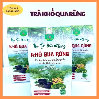 MUA 3 TẶNG 2 Trà túi lọc Khổ Qua Rừng Bảo Khang – Hạ huyết áp, hỗ trợ tiểu đường – 50.000₫