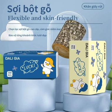Mua 30 tặng 6 gói, tổng 36 gói DALI GIA 4 lớp mềm mịn 120x175mm, giấy ướt và vệ sinh, đủ dùng 1 năm, giá chỉ 129.000đ 3