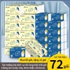 Mua 30 tặng 6 gói, tổng 36 gói DALI GIA 4 lớp mềm mịn 120x175mm, giấy ướt và vệ sinh, đủ dùng 1 năm, giá chỉ 129.000đ 9