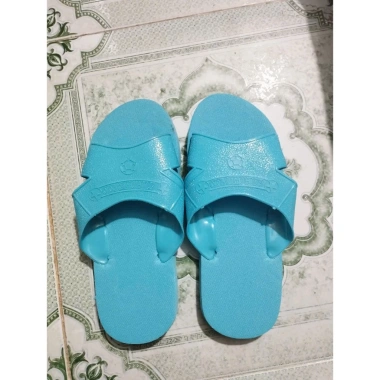 Mua 4 tặng 1 - Dép xốp quai ngang khách sạn size 36-42 xanh ngọc chỉ 16.900₫