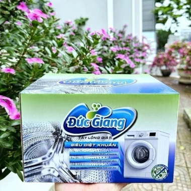 Mua 4 Tặng 2 - Combo 6 Gói Bột Vệ Sinh Lồng Giặt Đức Giang 150gr, Làm Sạch 99% - Giá chỉ 127k 3 Mua 4 Tặng 2 - Combo 6 Gói Bột Vệ Sinh Lồng Giặt Đức Giang 150gr, Làm Sạch 99% - Giá chỉ 127k 3