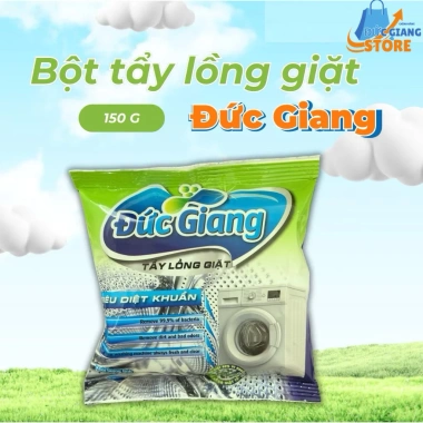Mua 4 Tặng 2 - Combo 6 Gói Bột Vệ Sinh Lồng Giặt Đức Giang 150gr, Làm Sạch 99% - Giá chỉ 127k