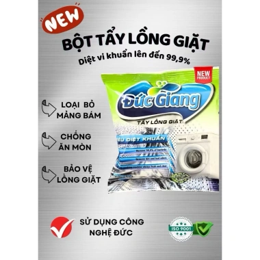 Mua 4 Tặng 2 - Combo 6 Gói Bột Vệ Sinh Lồng Giặt Đức Giang 150gr, Làm Sạch 99% - Giá chỉ 127k