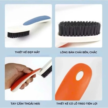 Mua 5 Tặng 2 Bàn Chải Cọ Giày Mini Đa Năng - Làm Sạch Nhanh, Tiện Gọn, Tẩy Da Chết và Massage Toàn Thân Giá 9.999₫