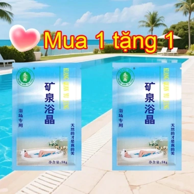 Mua 5 Tặng 5 Muối tắm khoáng màu xanh - Nước xanh an toàn - 99.998₫ 10 Mua 5 Tặng 5 Muối tắm khoáng màu xanh - Nước xanh an toàn - 99.998₫ 10