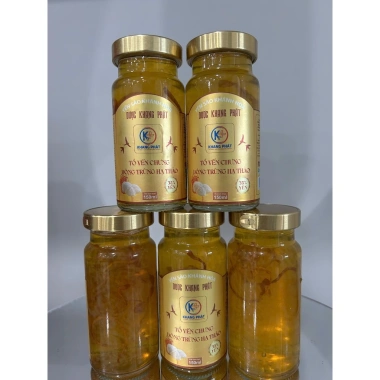 Mua 9 Tặng 1 – Combo 10 hũ 150ml Tổ Yến Chưng Đông Trùng Hạ Thảo Dược Khang Phát, Giá Ưu Đãi 225.000₫
