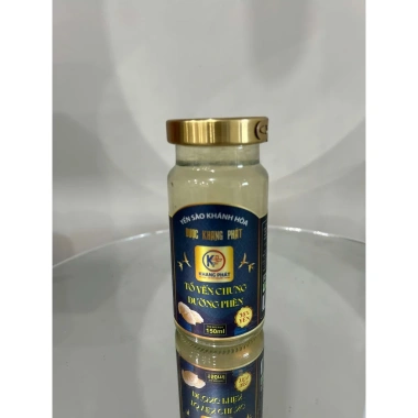 Mua 9 tặng 1 - Combo 10 hũ 150ml Tổ Yến Chưng Đường Phèn Tự Nhiên Dược Khang Phát - Bổ dưỡng sức khỏe - 225.000đ