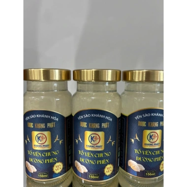 Mua 9 tặng 1 - Combo 10 hũ 150ml Tổ Yến Chưng Đường Phèn Tự Nhiên Dược Khang Phát - Bổ dưỡng sức khỏe - 225.000đ 5 Mua 9 tặng 1 - Combo 10 hũ 150ml Tổ Yến Chưng Đường Phèn Tự Nhiên Dược Khang Phát - Bổ dưỡng sức khỏe - 225.000đ 5