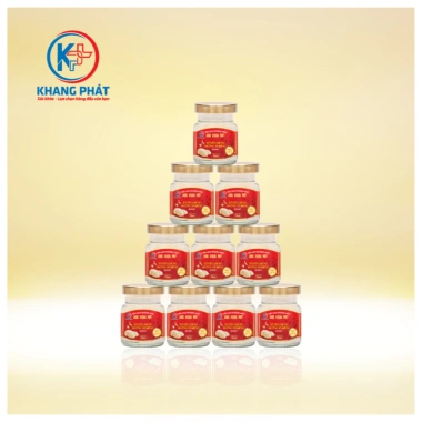 MUA 9 TẶNG 1 Combo 10 hũ Tổ Yến Chưng Đường Ăn Kiêng Khang Phát - Kiểm soát đường huyết