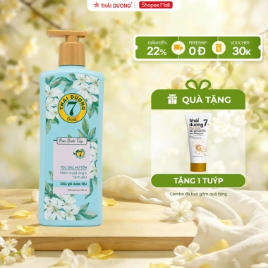 Mua Dầu gội Thái Dương 7 Gold Hoa Bưởi Tây 500ml - Giá chỉ 270.000đ, kèm quà tặng