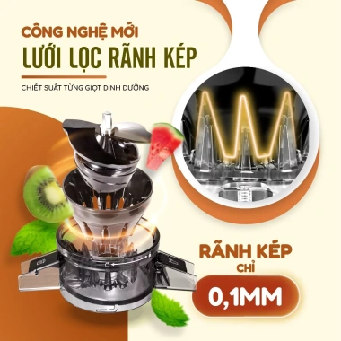 Mua Live 1.150K Máy Ép Chậm Masuto Ms Healthy 0,6L làm kem, nước ép trái cây nguyên chất - Giá ưu đãi 1.475.000 VND 6