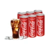 Mua Lốc 6 lon Coca Cola 320ml - Giá chỉ 66.000đ, tiết kiệm hơn 19% - Nước ngọt tươi mát, giao nhanh 3
