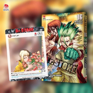 Mua Truyện Dr.STONE Bản In Đầu NXB Kim Đồng - Giá chỉ 70.297đ, giảm mạnh 9 Mua Truyện Dr.STONE Bản In Đầu NXB Kim Đồng - Giá chỉ 70.297đ, giảm mạnh 9