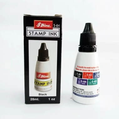 Mực dấu Shiny S61 S62 S63 chính hãng - Giá chỉ 55.000, in nhanh, bền màu, giảm giá sốc
