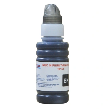 Mực in phun TPT Thuận Phong TP51 cho Epson L800‑L1.800 – Giá 69.000, chất lượng cao 5 Mực in phun TPT Thuận Phong TP51 cho Epson L800‑L1.800 – Giá 69.000, chất lượng cao 5