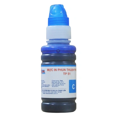 Mực in phun TPT Thuận Phong TP51 cho Epson L800‑L1.800 – Giá 69.000, chất lượng cao 6 Mực in phun TPT Thuận Phong TP51 cho Epson L800‑L1.800 – Giá 69.000, chất lượng cao 6