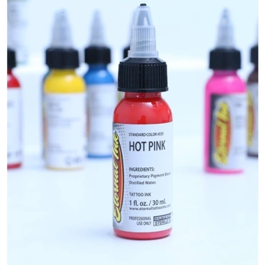 Mực tập Eternal 30ml mẫu mới - Dùng cho luyện tập xăm body & phun xăm thẩm mỹ, giá ưu đãi 34.800₫