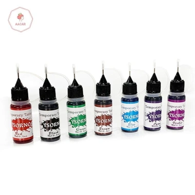 Mực Xăm Nghệ Thuật Nhiều Màu Dạng Lỏng - Trang Điểm & Xăm Tạm Thời Giá 28.892₫ 9 Mực Xăm Nghệ Thuật Nhiều Màu Dạng Lỏng - Trang Điểm & Xăm Tạm Thời Giá 28.892₫ 9