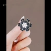 Mũi áo retro vàng thổ cẩm họa tiết hoa hồng tiệc sang trọng giá 52.800 VND 7