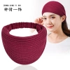 Mũi Đầu Đơn Sắc Trắng Tóc - Vải Tóc Dây Buộc Nữ, Dễ Rửa Mặt, Băng Đô Giá 39.959₫