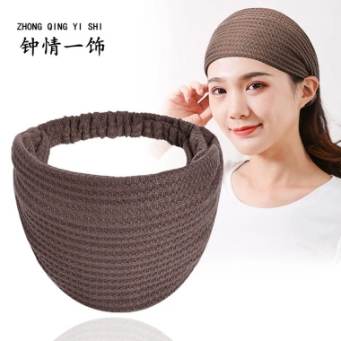 Mũi Đầu Đơn Sắc Trắng Tóc - Vải Tóc Dây Buộc Nữ, Dễ Rửa Mặt, Băng Đô Giá 39.959₫ 3