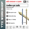 Mũi khoan 4 cạnh, chân lục giác cứng – Khoan vật liệu cứng, tiêu chuẩn 86.275₫