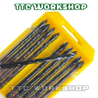 Mũi khoan 4 cạnh, chân lục giác cứng – Khoan vật liệu cứng, tiêu chuẩn 86.275₫