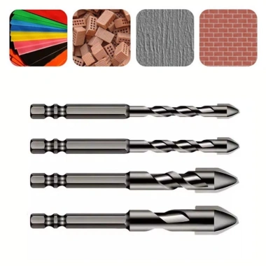 Mũi khoan đa năng 6-12mm EHES - Đầu lệch tâm, khoan gạch nhanh, giá chỉ 37.539 VND