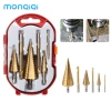 Mũi khoan đa năng MONQIQI HSS phủ titan hình nón cỡ 4-12/20/32mm tiện dụng - Giá 56.000 VND