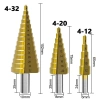 Mũi khoan đa năng MONQIQI HSS phủ titan hình nón cỡ 4-12/20/32mm tiện dụng - Giá 56.000 VND 3