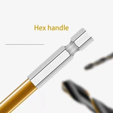 Mũi khoan HSS tốc độ cao 1/4 chuôi lục giác 1,5-6,5mm - Bộ 1 chiếc 27.190 VND 9