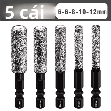 Mũi khoan kim cương chuyên nghiệp tắc kê - Đánh bại gạch men, đá marble, đá cẩm thạch, bit khoan khô, chỉ 91.800đ 9 Mũi khoan kim cương chuyên nghiệp tắc kê - Đánh bại gạch men, đá marble, đá cẩm thạch, bit khoan khô, chỉ 91.800đ 9