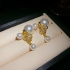 Mũi lợn mạ vàng 14K đá zirconia – Thiết kế hiện đại sang trọng, phụ kiện thời trang, quà tặng 106.502₫ 6