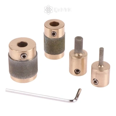 Mũi mài thủy tinh Qrhyk 1/4 3/4 1/8 bằng đồng thau Grit cho đá thủy tinh – 113.520₫ 6