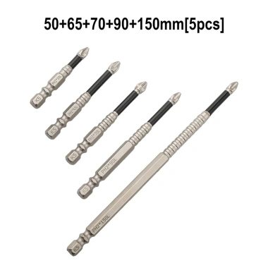Mũi tuốc nơ vít chéo 5/6pc Thép hợp kim dài chống trượt PH2 - 45.460 VND 5 Mũi tuốc nơ vít chéo 5/6pc Thép hợp kim dài chống trượt PH2 - 45.460 VND 5